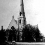 Black and white photograph of House of Hope Presbyterian Church, 1886.