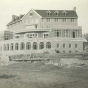 Black and white photograph of the University Club under construction, c.1912.