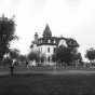 Black and white photograph of Willis Hall, Carleton College, ca. 1890s. 