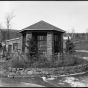 Photograph of Chimpanzee House, Duluth Zoo, ca. 1936.