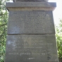 Face of the "Faithful Indians" monument