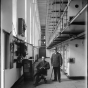 Cell block and guards at Minnesota State Prison, Stillwater