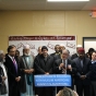 Color image of a Minnesotans in solidarity with Muslim Americans against Islamophobia event, 2015. 