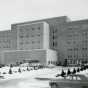 Black and white photograph of Mount Sinai Hospital, c.1950