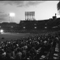 The Beatles performing at Metropolitan Stadium