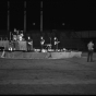 The Beatles performing at Metropolitan Stadium