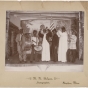 Members of a Salvation Army team put on a blackface minstrel show in Stephen, Minnesota, in January and February of 1887. 