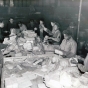 Members of the 6888th Battalion sorting mail in Paris