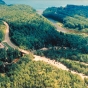 Aerial view of Gooseberry Falls State Park