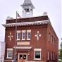 Exterior of Nerstrand City Hall. Photograph by Jeff M. Sauve, May 2019. Used with the permission of Jeff M. Sauve.