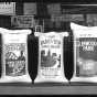 Bags of Northrup, King and Company lawn seeds