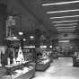 Black and white photograph of the interior, Donaldson’s, 1949. Photograph by Norton & Peel. 