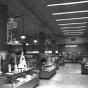 Black and white photograph of the interior, Donaldson’s, 1949. Photograph by Norton & Peel. 