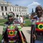 Women at the March for Oromia in St. Paul, 2007