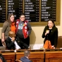 State Representatives Keeler, Kozlowski, and Becker-Finn during House debate on MIFPA