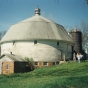 Sparre Round Barn (Nowthen, Minnesota), undated. Photographer unidentified. Barn Anoka County Historical Society, Object ID# P2066.A10-001. Used with the permission of Anoka County Historical Society.