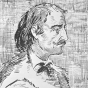 Sketch of Pierre-Esprit Radisson, undated. 