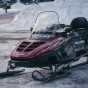 Polaris 500 Indy Classic snowmobile at Jay Cooke State Park, Minnesota. Photograph by Flickr user Tony Webster. CC BY 2.0.