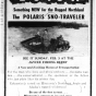 One of the earliest known Polaris newspaper advertisements. Bemidji Pioneer, February 2, 1957.