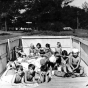 Children’s Preventorium patients in a “sun box”