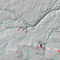 LiDAR map of the Red Rock Ridge and its cultural sites