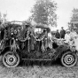 Photograph of Farm Bureau parade float