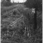 Section of original catwalk, Savanna Portage, ca. 1980. Photograph by Alan Ominsky.