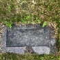 Headstone at Anoka State Hospital cemetery