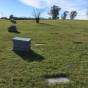 Headstones at Fergus Falls State Hospital cemetery