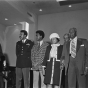Dorsey Willis at his honorable discharge ceremony