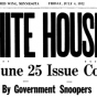 Headline from the Organized Farmer, July 8, 1932.