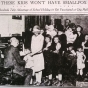 Black and white image of <em>St.Paul Daily News</em> about children getting vaccinated. November 6, 1924.