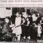 Black and white image of <em>St.Paul Daily News</em> about children getting vaccinated. November 6, 1924.