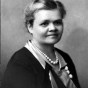 Black and white photograph of Susie Stageberg, c.1940