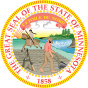 Color version of the Minnesota state seal, 1983
