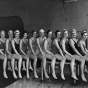 Photograph of swim class at Macalester College, 1930