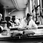 Grain inspectors, General Mills.