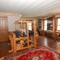 Thorstein Veblen home interior (furnished), Nerstrand, Minnesota, ca. 2011. 