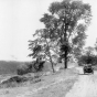 Black and white photograph of West River Parkway in Minneapolis, c.1910