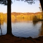 Riverside trail in William O’Brien State Park