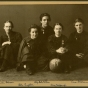 Photograph of Macalester Women's baseketball team, 1899