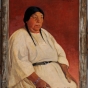 Color image of Mrs. Star, oil-on-canvas painting by Elsa Jemne, 1926.