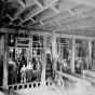 Interior of a sawmill