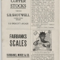 Advertisement in the Bankers in Burnt Cork pamphlet featuring blackface iconography. From the Minnesota Historical Society pamphlet collection, St. Paul.