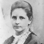 Photograph of Clara Ueland, ca. 1890.