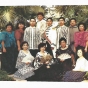 The cast of Ngalan Mo’y Pilipino (Your Name is Filipino), an original musical play presenting the forces and points of view that shaped Philippine history. Photograph by Ernesto Venegas and Luis Siojo, 1989. Used with the permission of Ernesto Venegas and Luis Siojo.