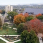 aerial photograph of St. Olaf College campus