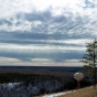 Bird's-eye view photograph of Eveleth