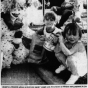 Joseph and Ann Burton with a clown at Riverfest 1990