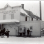 Black and white photograph of Hanover Creamery Association building, ca. 1880–1900. Used courtesy of the Hanover Historical Society.